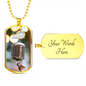 Worship Changes Everything | Microphone | Dog Tag Necklace - Givtz Back