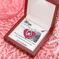 Love You Forever | Pianist Hands Mom | Hearts | Necklace - Givtz Back
