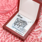 Love You Forever | Pianist Mom | Blue | Necklace - Givtz Back