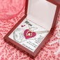 Love You Forever | Electric Guitarist Mom | Hearts | Necklace - Givtz Back