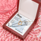 Love You Forever | Singer Mom | Blue | Necklace - Givtz Back
