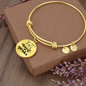 When Words Fail Music Speaks | Bangle Circle Pendant - Givtz Back