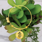 Be Still | Bangle Circle Pendant - Givtz Back