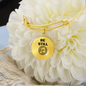 Be Still | Bangle Circle Pendant - Givtz Back