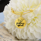 When Words Fail Guitars Speak | Bangle Circle Pendant - Givtz Back