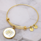 Piano Gold Splatter | Circle Bangle | Gift for Pianist - Givtz Back