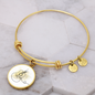 Acoustic Gold Splatter | Circle Bangle | Gift for Acoustic Guitarist - Givtz Back
