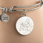 Grand Piano Sheet Music | Circle Bangle | Gift for Pianist - Givtz Back