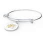 Piano Gold Splatter | Circle Bangle | Gift for Pianist - Givtz Back