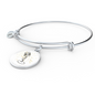 Microphone Vintage Gold Stars | Circle Bangle | Gift for Singer - Givtz Back