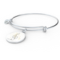 Music Clef Gold Start | Circle Bangle | Gift for Musician - Givtz Back