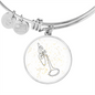 Trumpet Music Notes | Circle Bangle | Gift for Trumpetist - Givtz Back