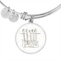 Guitars Music Notes | Circle Bangle | Gift for Guitarist - Givtz Back