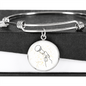 Microphone Music Notes | Circle Bangle | Gift for Singer - Givtz Back