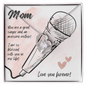 Love You Forever | Singer Mom | Pink | Necklace - Givtz Back