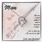 Love You Forever | Bassist Mom | Pink | Necklace - Givtz Back