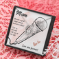 Love You Forever | Singer Mom | Pink | Necklace - Givtz Back
