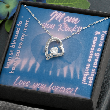 Love You Forever | Mom | Singer | Necklace
