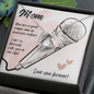 Love You Forever | Singer Mom | Pink | Necklace - Givtz Back