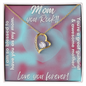 Love You Forever | Mom | Acoustic Guitar | Necklace - Givtz Back