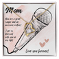 Love You Forever | Singer Mom | Pink | Necklace - Givtz Back