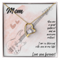Love You Forever | Bassist Mom | Pink | Necklace - Givtz Back
