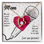 Love You Forever | Singer Mom | Hearts | Necklace - Givtz Back
