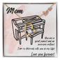 Love You Forever | Pianist Mom | Pink | Necklace - Givtz Back