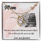 Love You Forever | Pianist Hands Mom | Pink | Necklace - Givtz Back