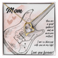 Love You Forever | Electric Guitarist Mom | Pink | Necklace - Givtz Back