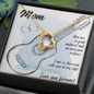 Love You Forever | Guitarist Mom | Blue | Necklace - Givtz Back