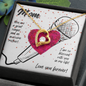 Love You Forever | Singer Mom | Hearts | Necklace - Givtz Back