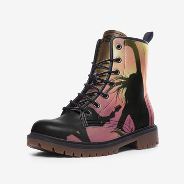 Casual Leather Lightweight boots Singer Female - Givtz Back