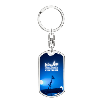 Worship Changes Everything | Piano and Mic | Dog Tag Keychain