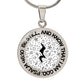Be Still And Know | Music Rest | Music Background | Necklace Circle Pendant