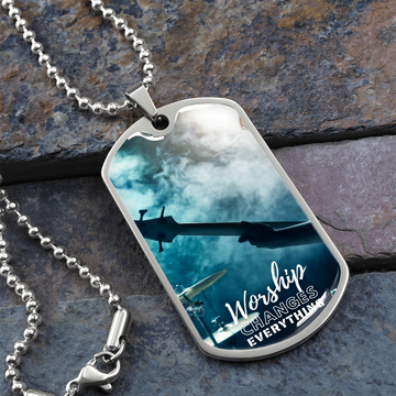 Worship Changes Everything | Bass and Drums | Dog Tag Necklace