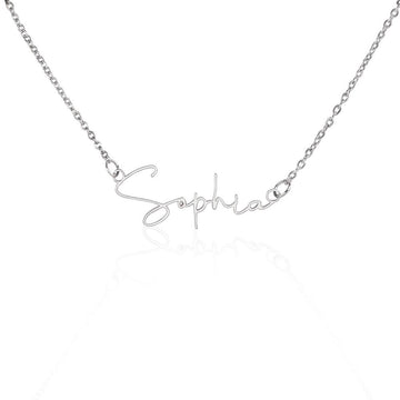 Custom Handwriting Name Necklace | Gift for Mom, Daughter, Granddaughter, Sister, (Future) Wife, Girlfriend, or BFF