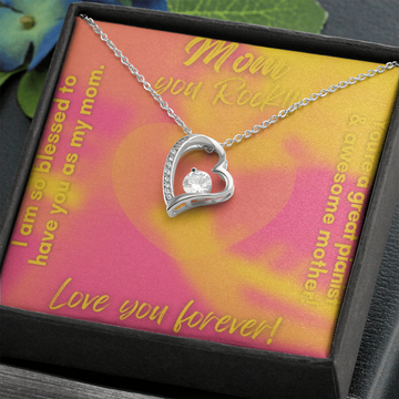Love You Forever | Mom | Pianist | Necklace
