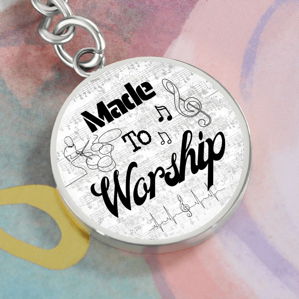Made to Worship Silver Sheet Music | Drums | Gift for Drummer