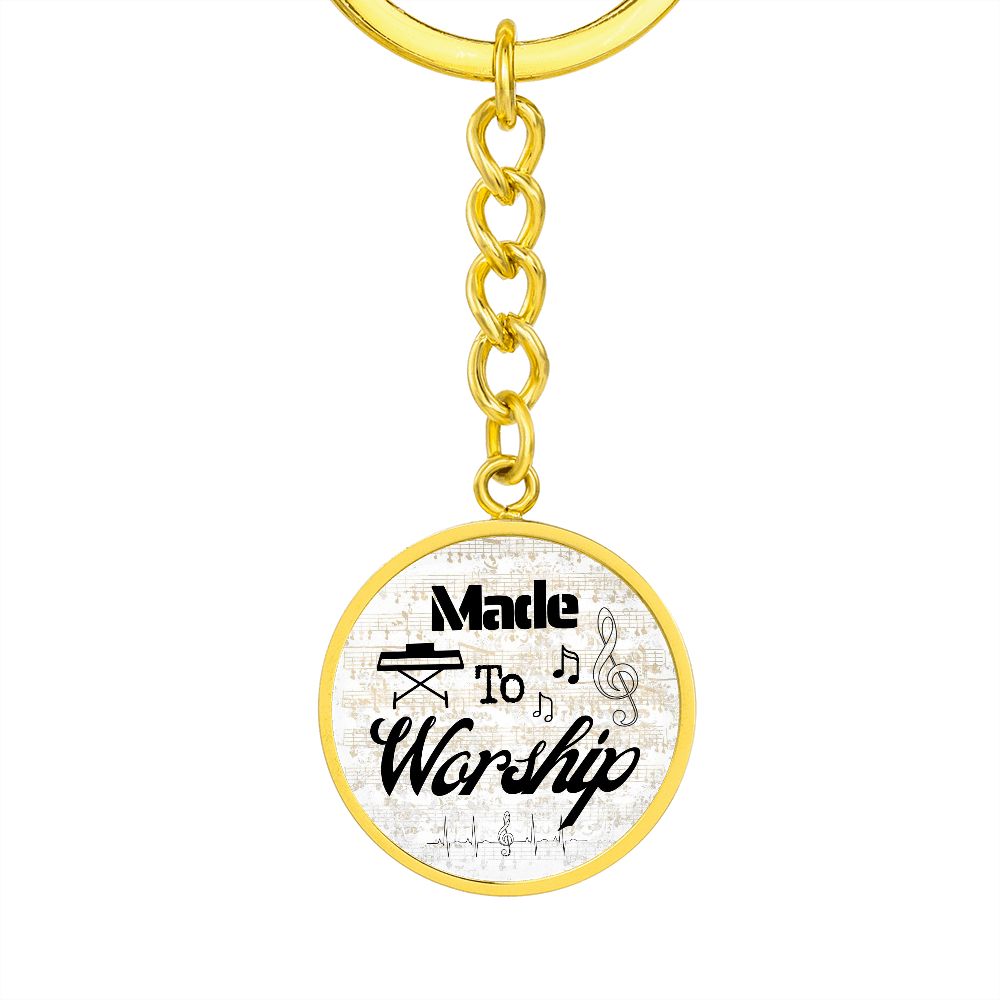 Made to Worship Gold Sheet Music | Keys | Gift for Pianist