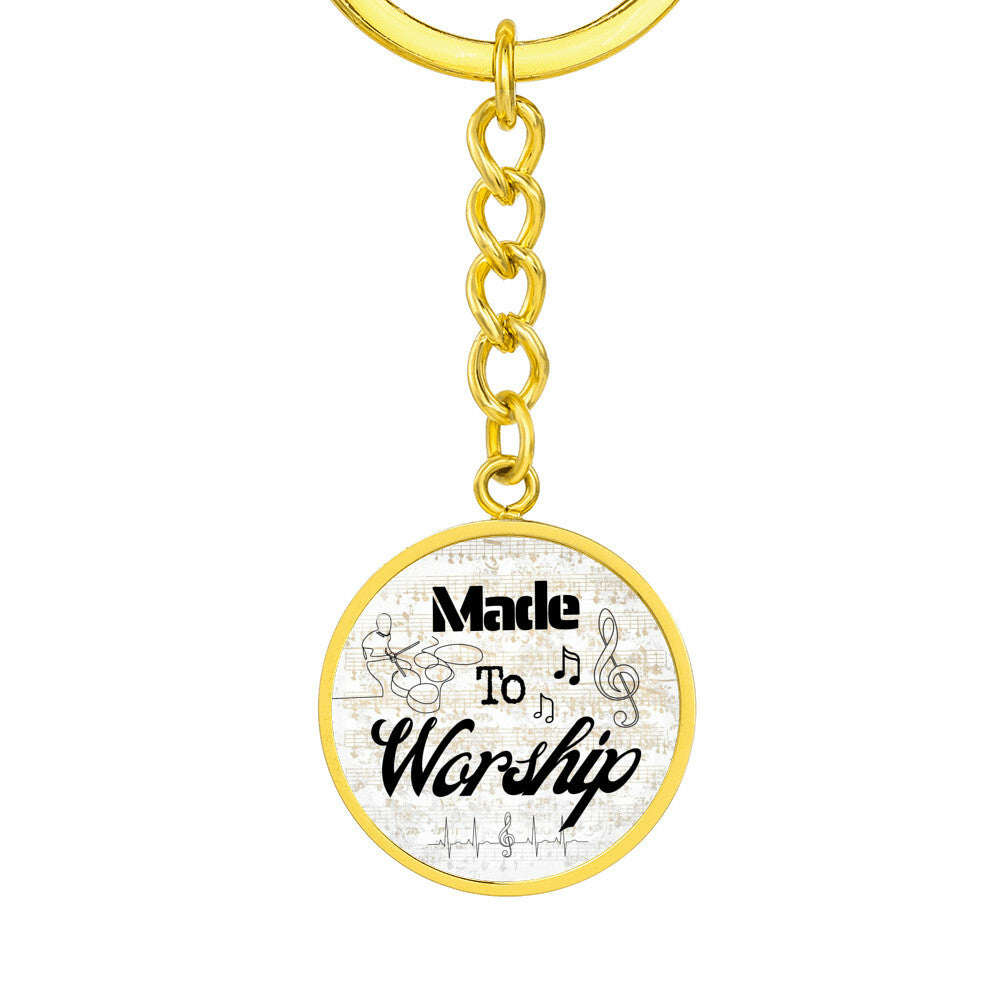 Made to Worship Gold Sheet Music | Drums | Gift for Drummer